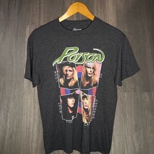 Poison Graphic Band Tee – American Classics Size M